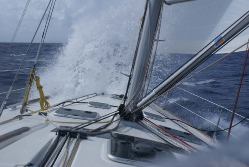 Fast sailing to Marie Galante © Ian & Andrea Treleaven